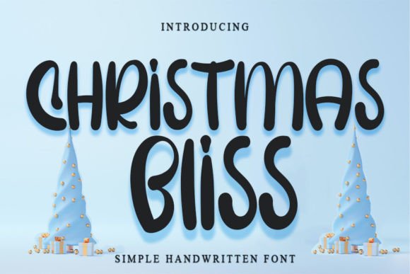 Christmas Bliss: Elevate Your Brand with This Elegant Font