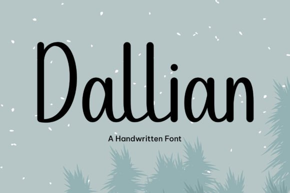 Discover Dallian: A Charming Handwritten Font for Your Brand