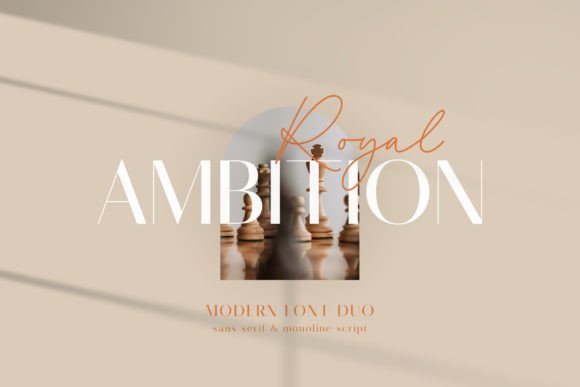 Discover Royal Ambition Duo: A Perfect Font for Editorial Design