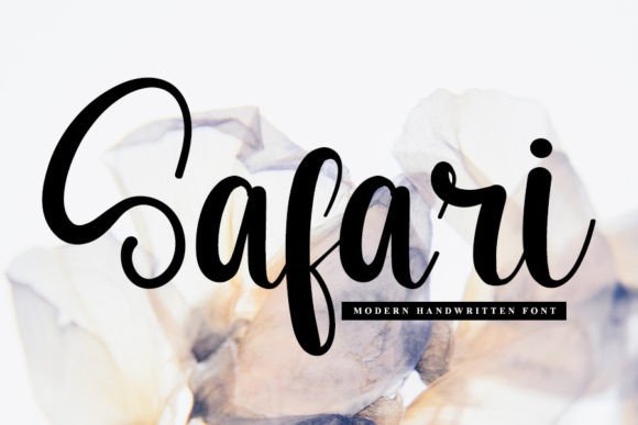 Discover Safari: A Handwritten Font for Elegant Branding