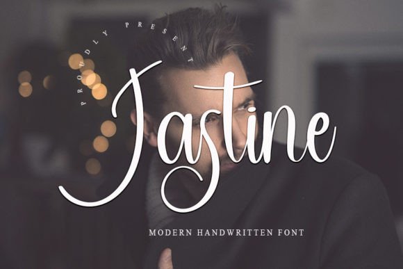 Discover the Elegance of Jastine: A Handwritten Font for Web Design