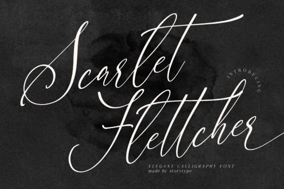 Elevate Your Campaigns with Scarlet Flettcher Font