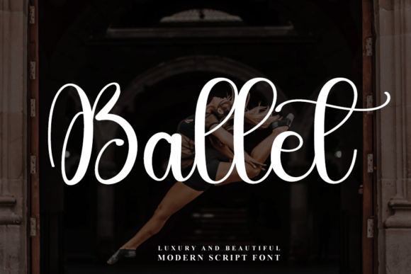 Elevate Your Editorial Design with Ballet, the Elegant Handwritten Font
