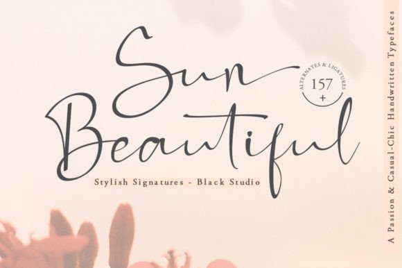 Elevate Your Web Design with Sun Beautiful Font