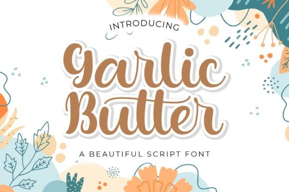 Enhance Your Brand with Garlic Butter Font