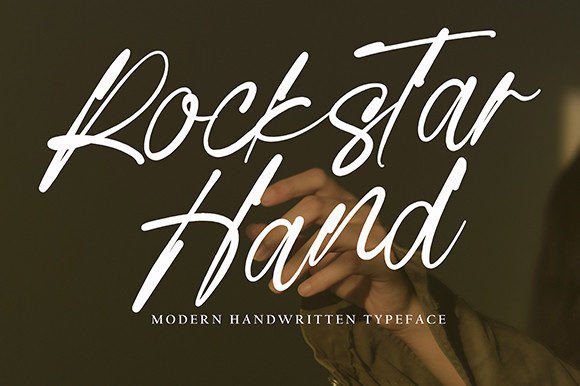Enhance Your Brand with Rockstar Hand Font