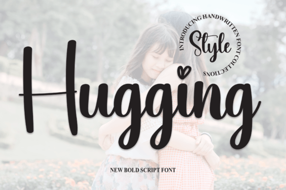 Hugging: A Charming and Elegant Script Font for Web Design