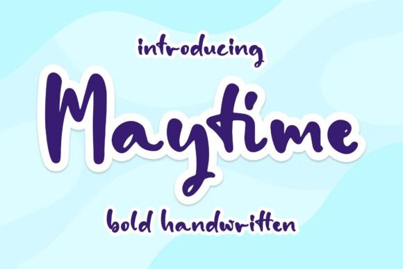 Maytime: A Script Font with Elegant Charm