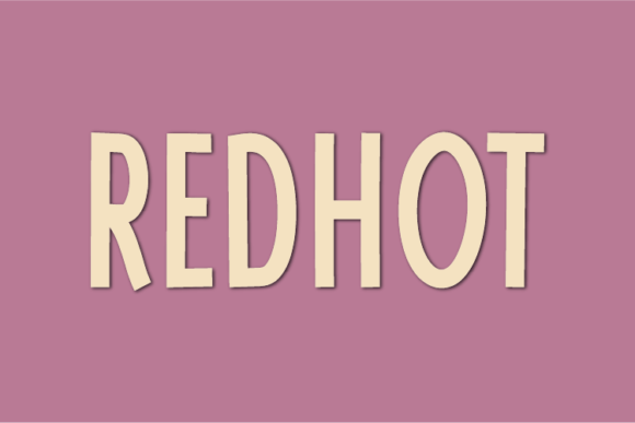 Redhot: A Modern Handwritten Font for Eye-Catching Campaigns