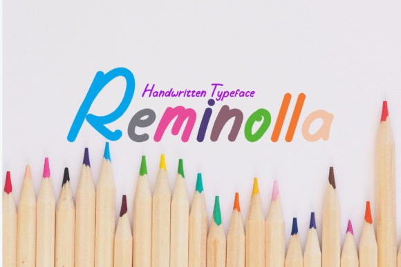 Reminolla: A Handwritten Font for Editorial Charm