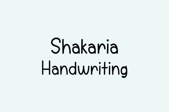 Shakaria: A Fun and Friendly Handwritten Font for Creative Campaigns