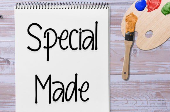 Special Made: A Handwritten Font for Creative Web Design