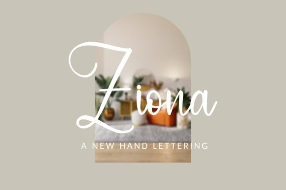 Transform Your Brand with Ziona: A Sweet and Luxurious Font