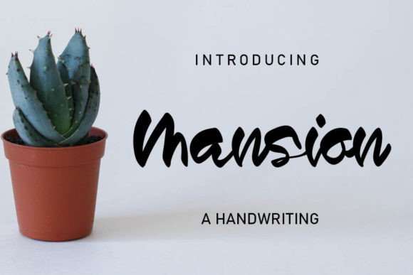 Unveiling Mansion: A Whimsical Font for Engaging Campaigns