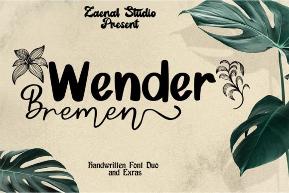 Wender Bremen Duo: A Handwritten Font for Elegant Web Design
