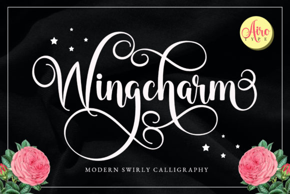 Wingcharm: Elevate Your Campaign with a Majestic Handwritten Font
