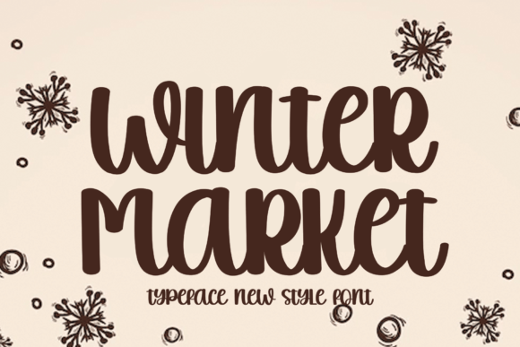Winter Market: A Versatile Script Font for Digital Design